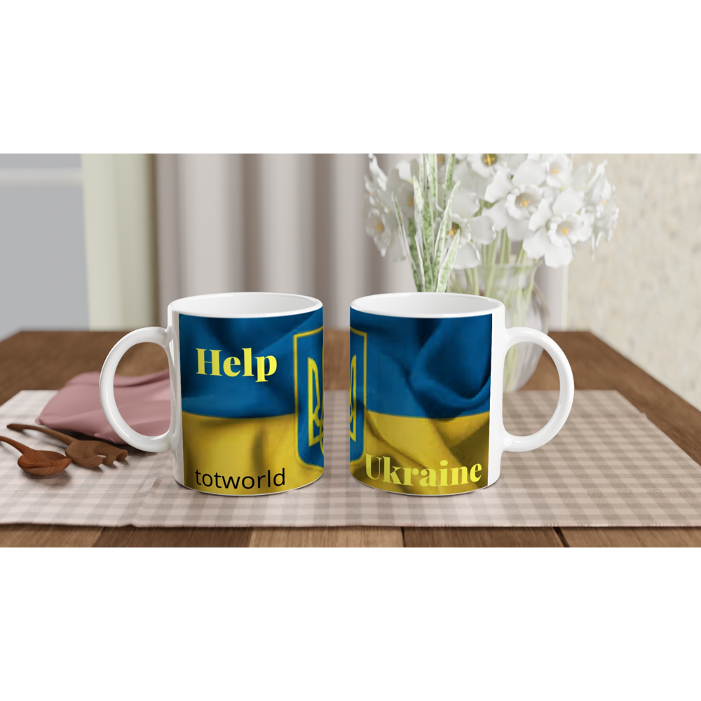 White 11oz Ceramic Mug