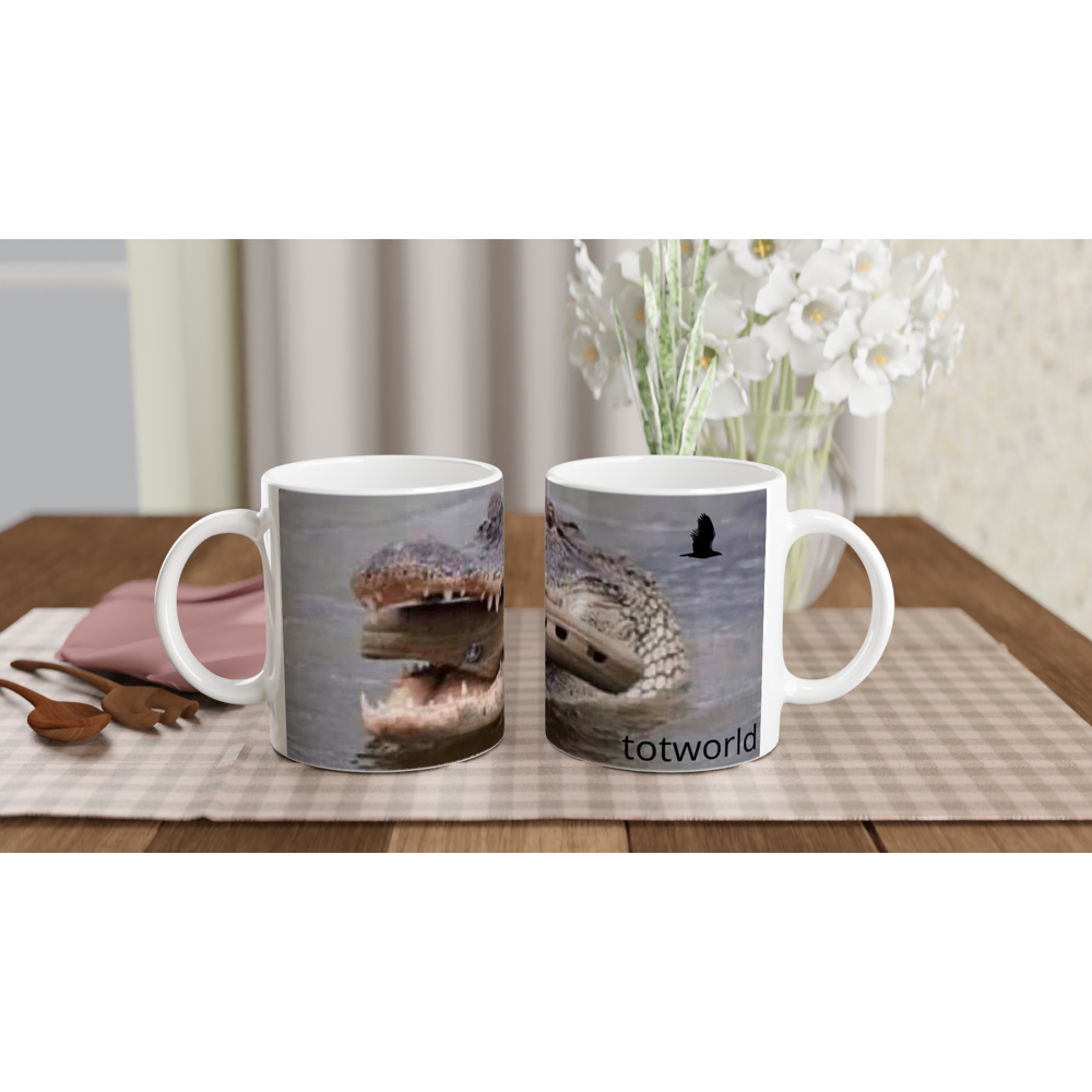 White 11oz Ceramic Mug