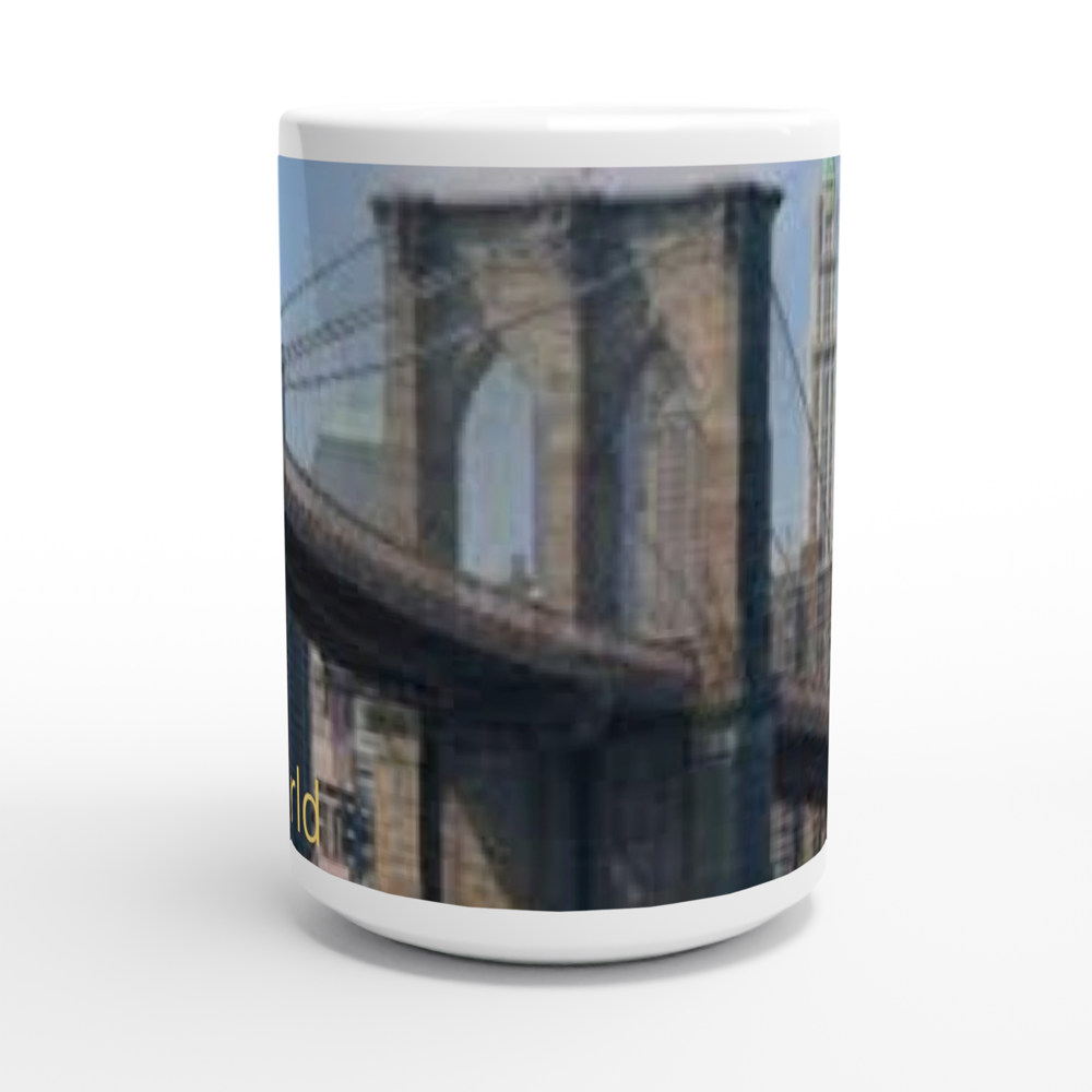 White 15oz Ceramic Mug