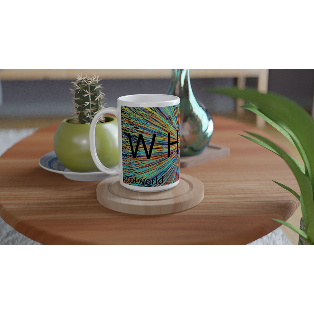 White 15oz Ceramic Mug