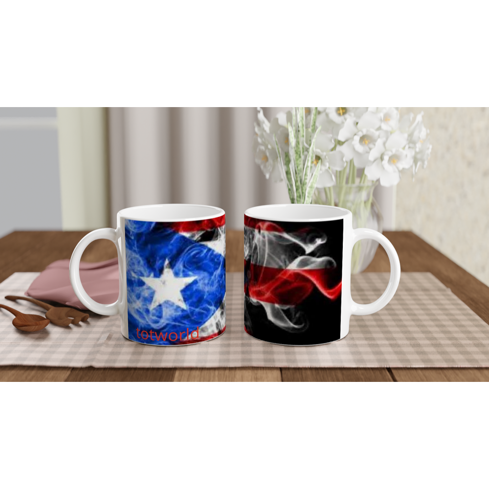 White 11oz Ceramic Mug
