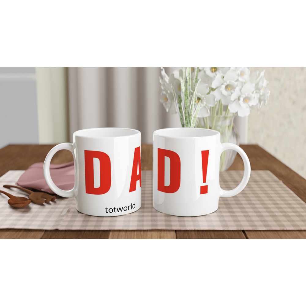 White 11oz Ceramic Mug