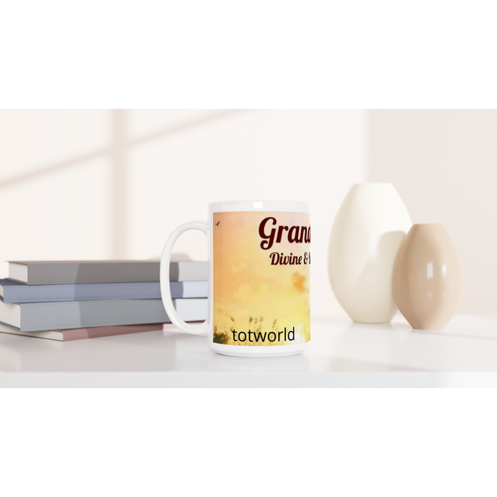 White 15oz Ceramic Mug