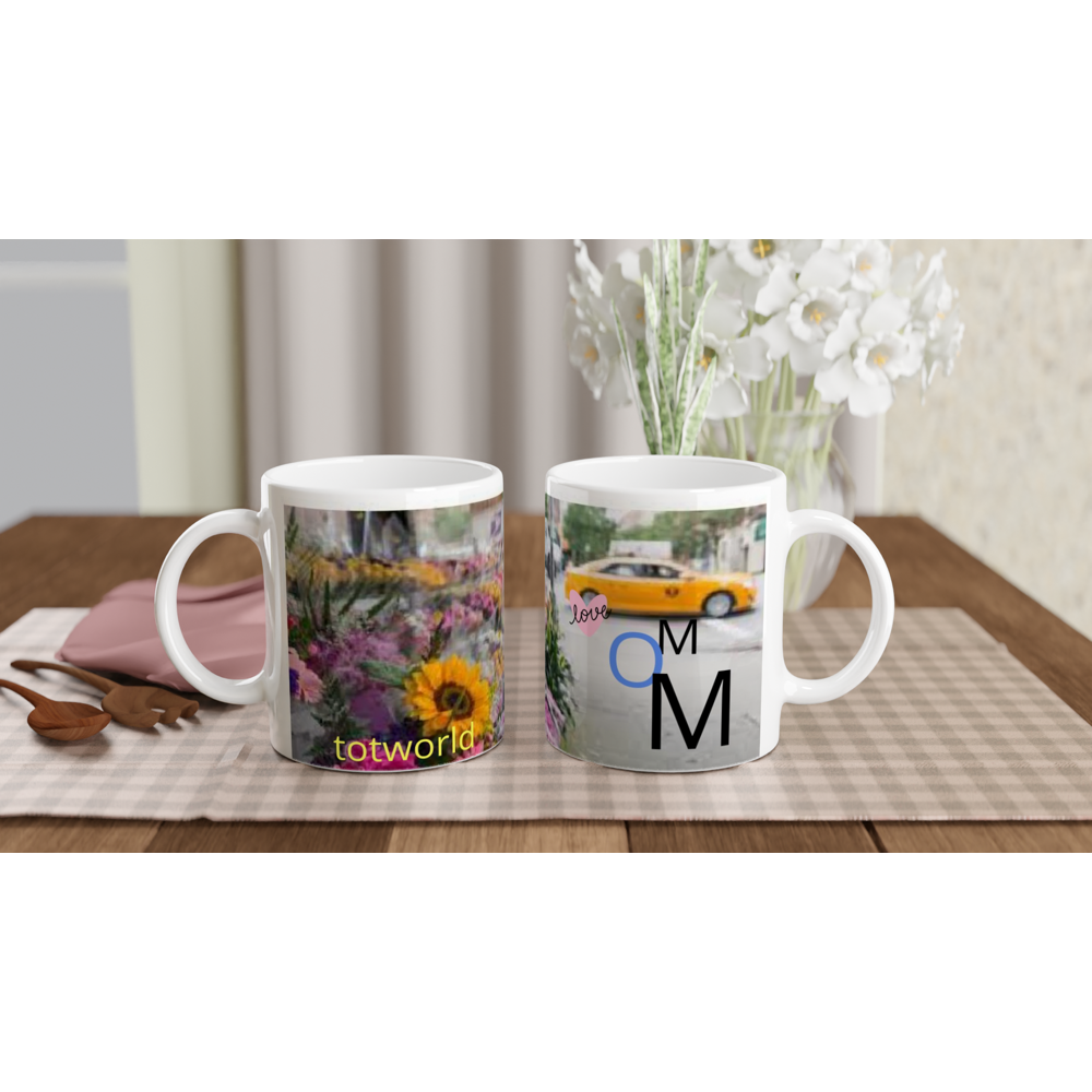 White 11oz Ceramic Mug