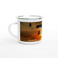 White 12oz Enamel Mug