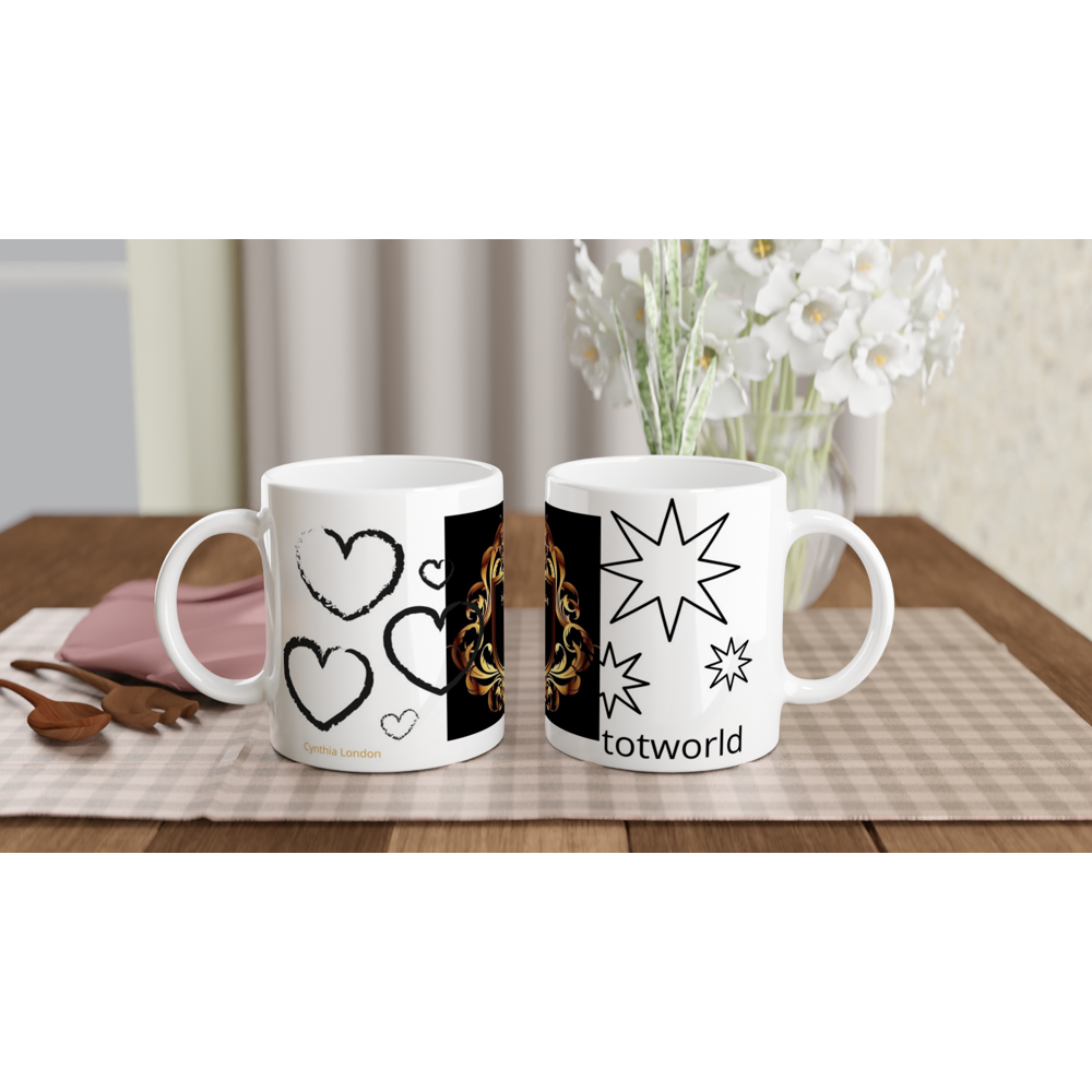 White 11oz Ceramic Mug
