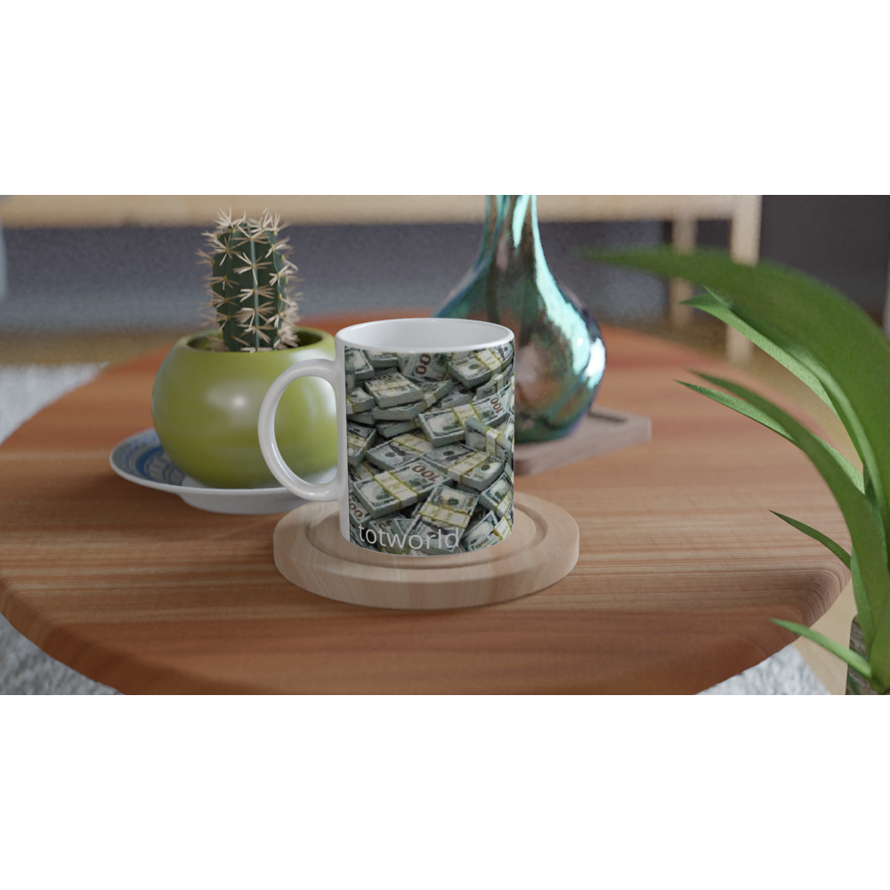 White 11oz Ceramic Mug