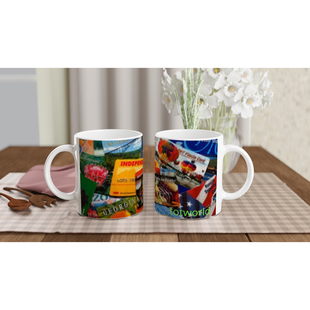 White 11oz Ceramic Mug