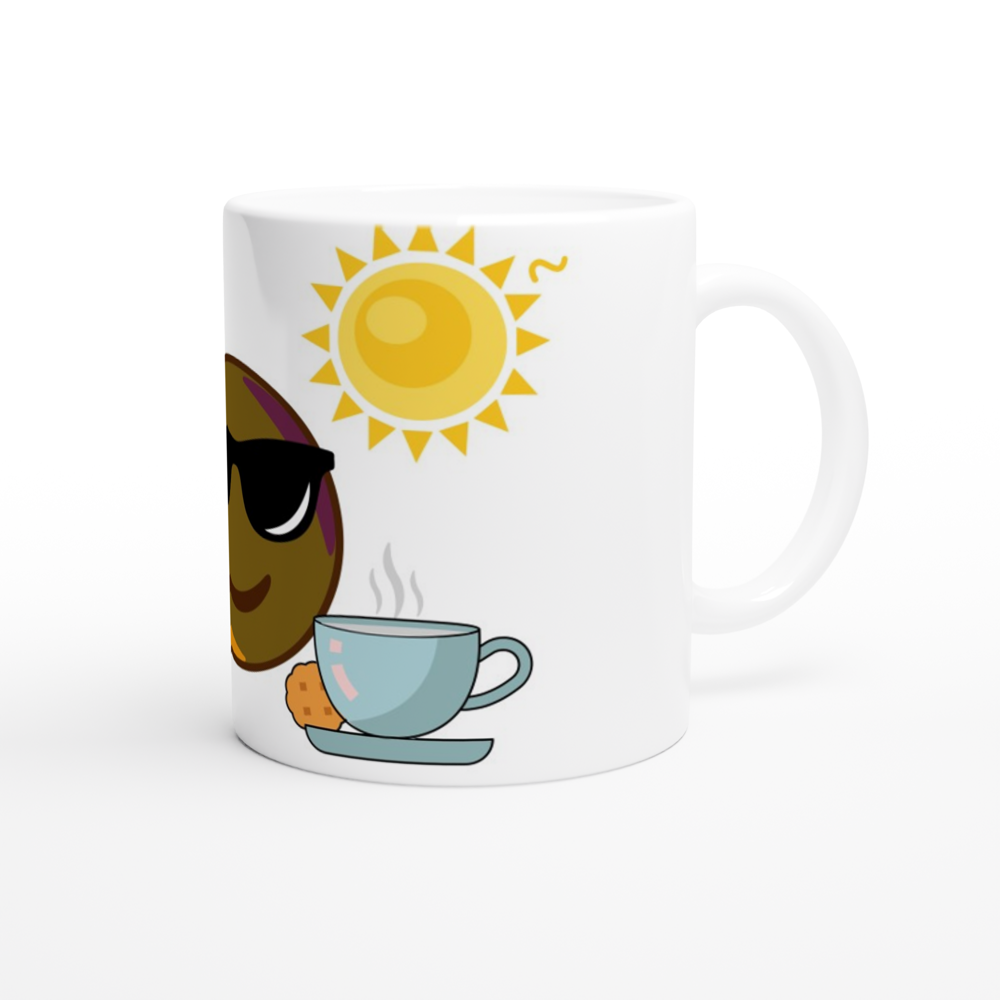 White 11oz Ceramic Mug