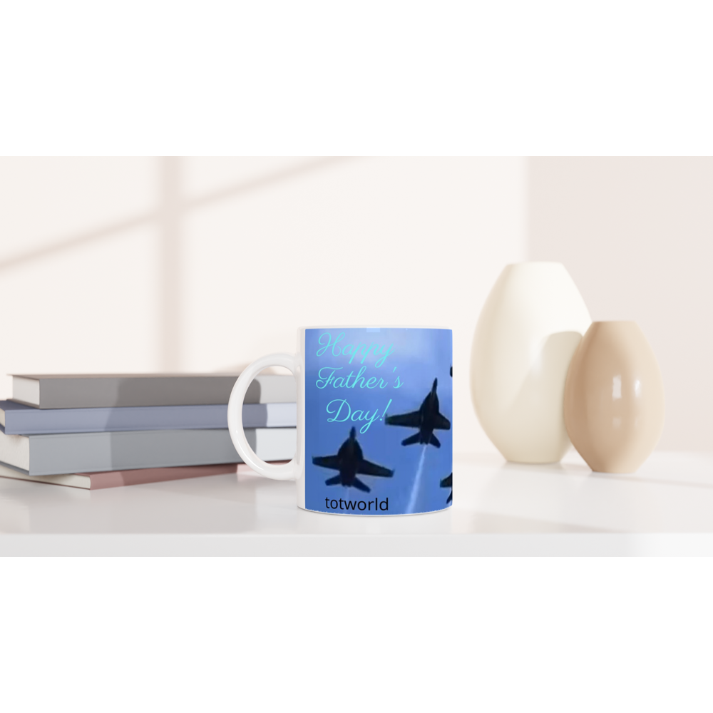 White 11oz Ceramic Mug