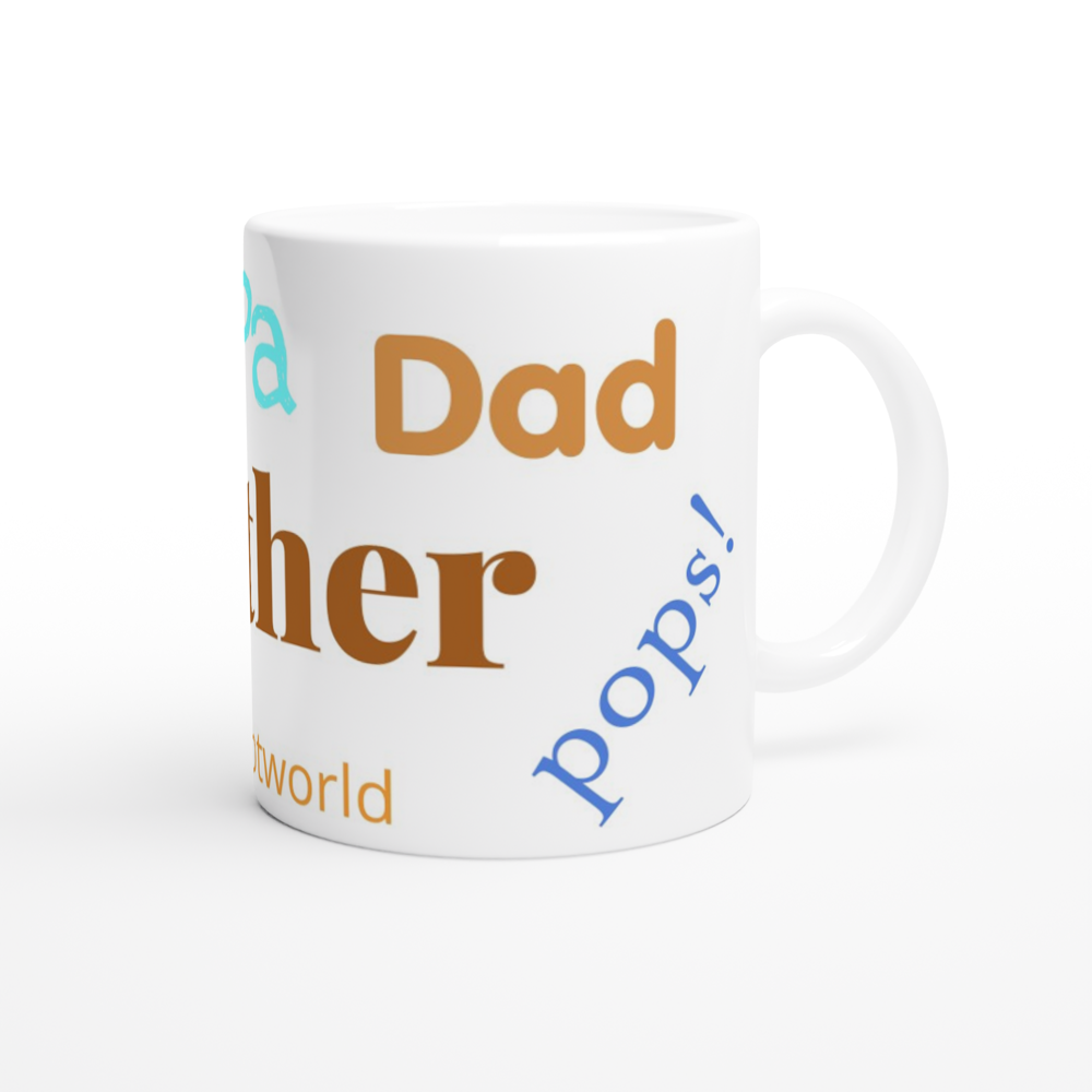 White 11oz Ceramic Mug