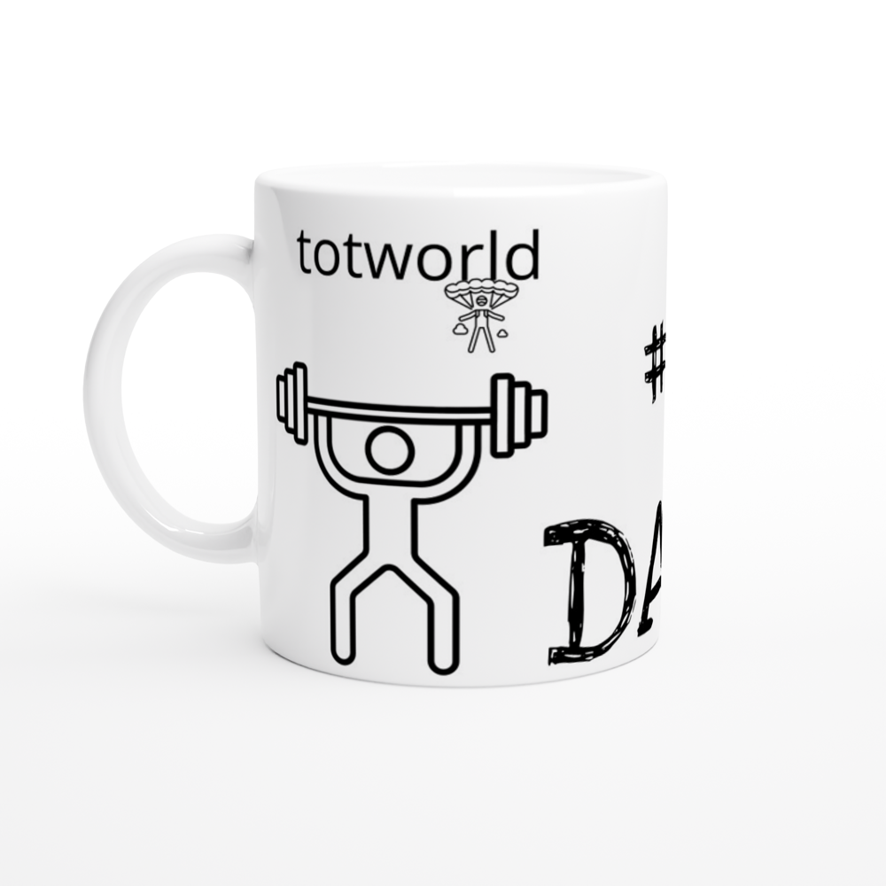 White 11oz Ceramic Mug