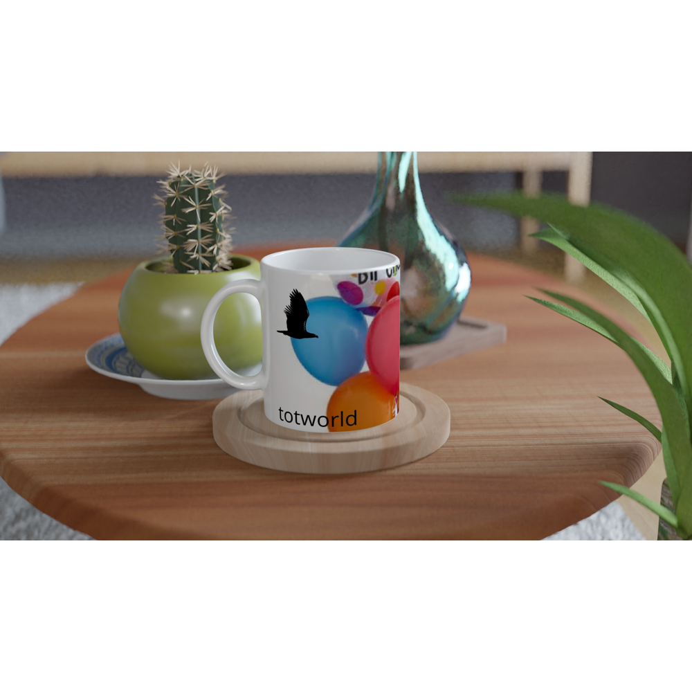 White 11oz Ceramic Mug