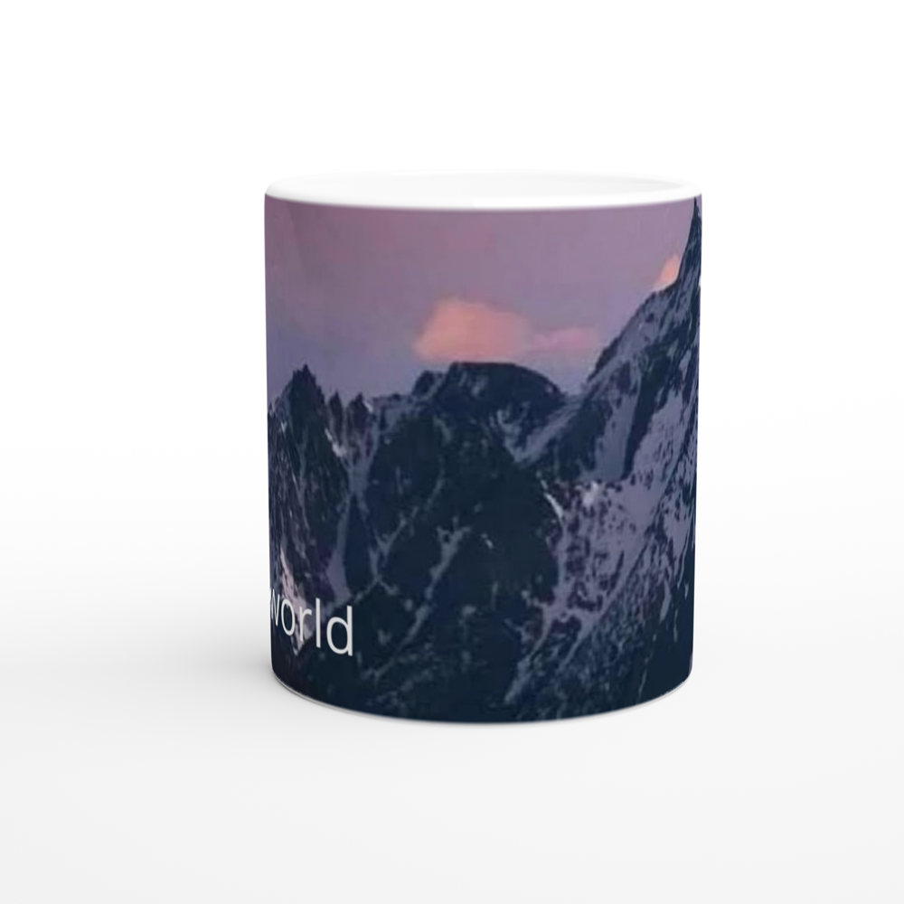 White 11oz Ceramic Mug