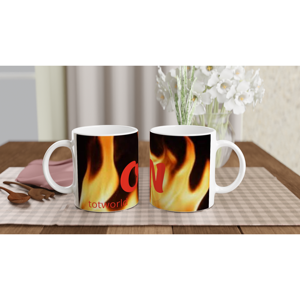White 11oz Ceramic Mug