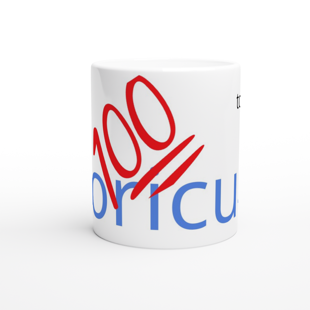 White 11oz Ceramic Mug