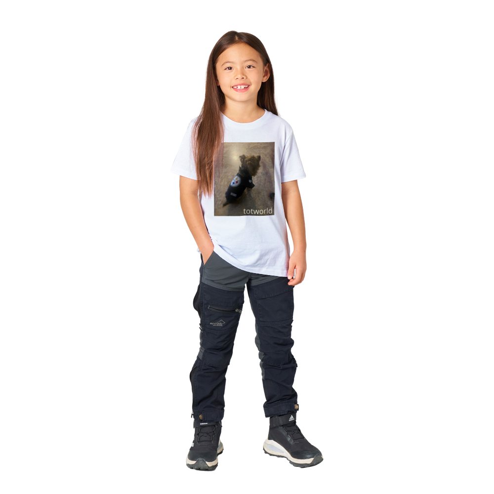 Organic Kids Crewneck T-shirt