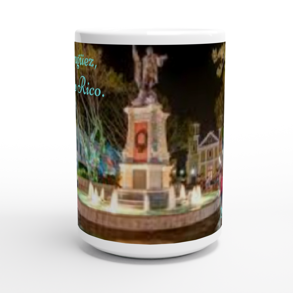 White 15oz Ceramic Mug