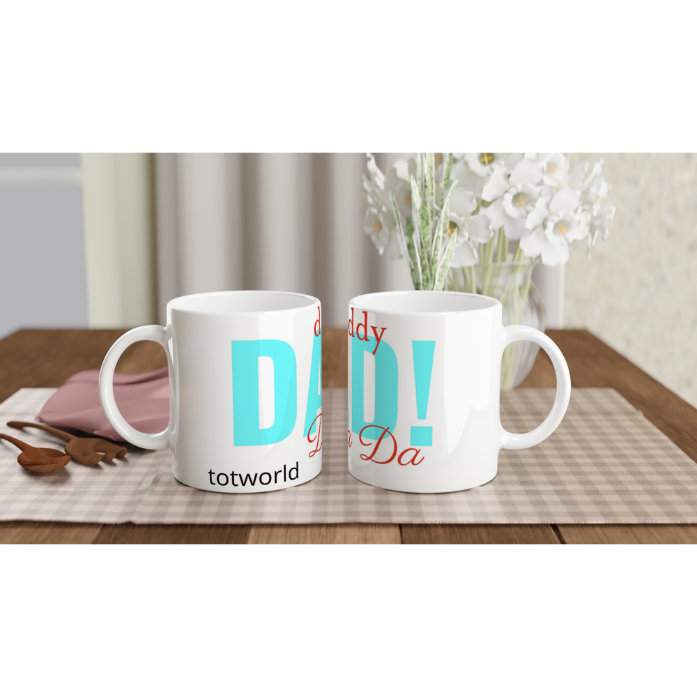 White 11oz Ceramic Mug