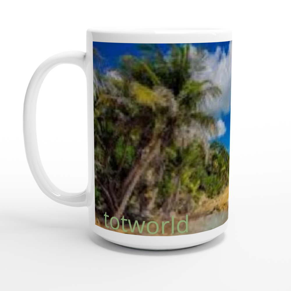 White 15oz Ceramic Mug