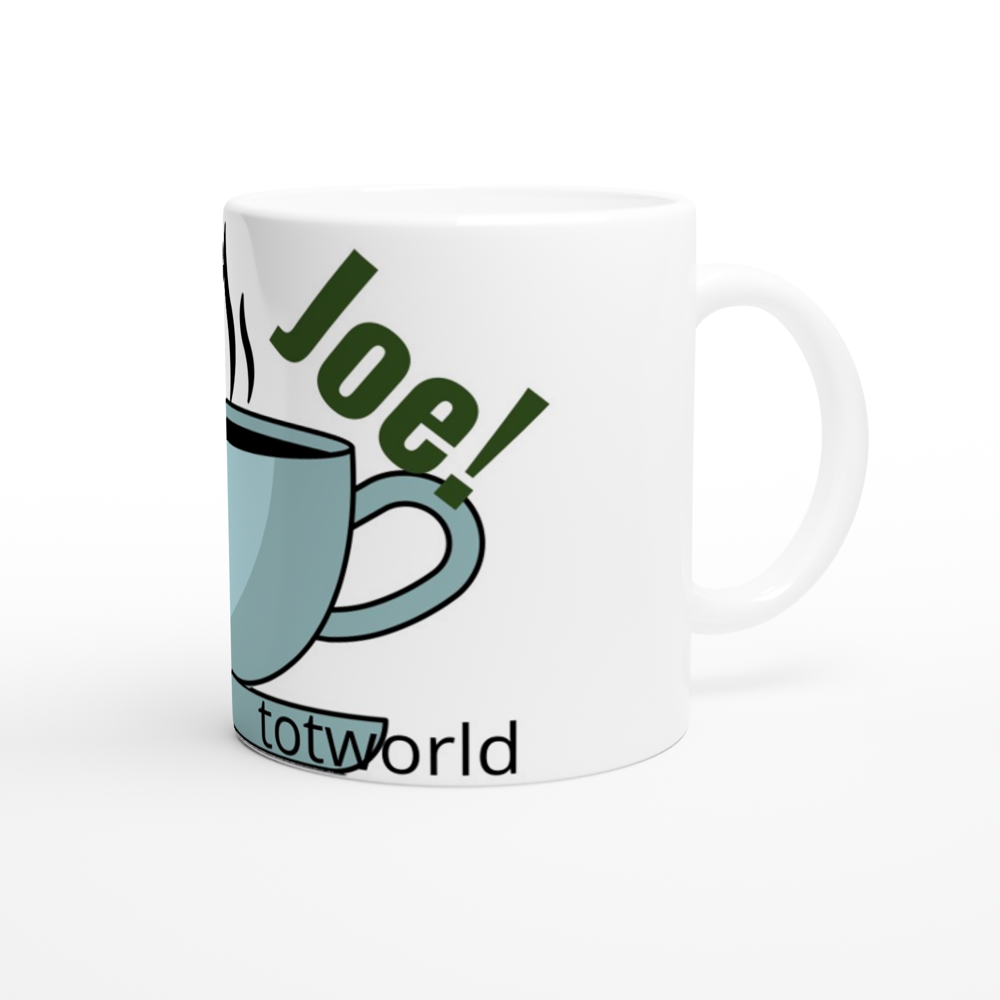White 11oz Ceramic Mug
