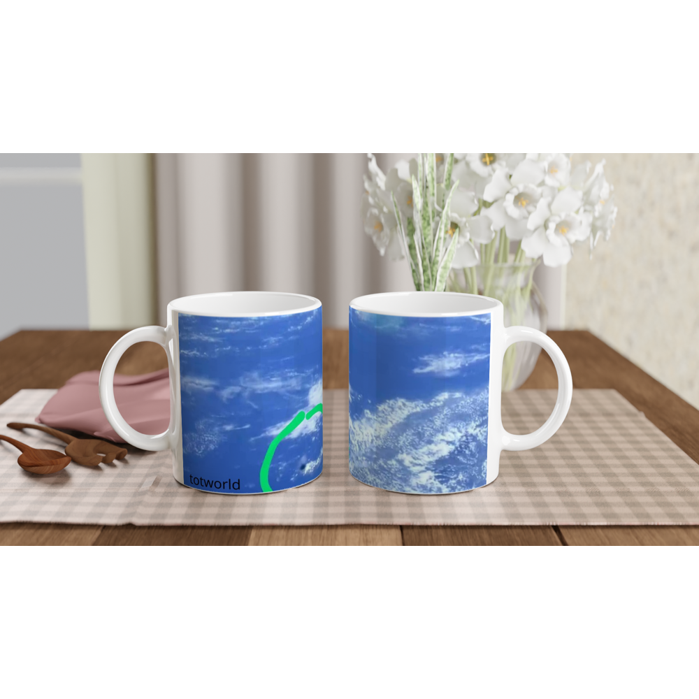 White 11oz Ceramic Mug