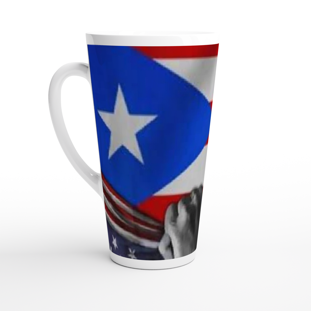 White Latte 17oz Ceramic Mug