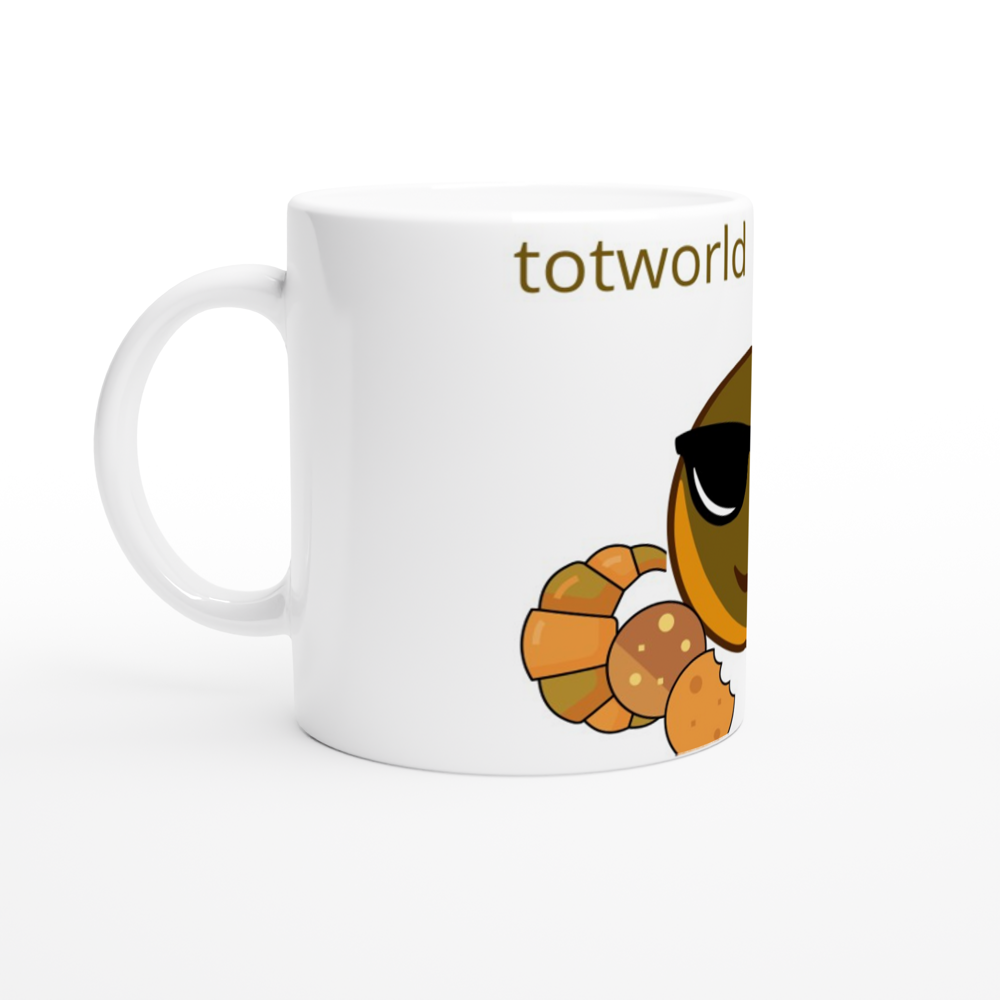 White 11oz Ceramic Mug