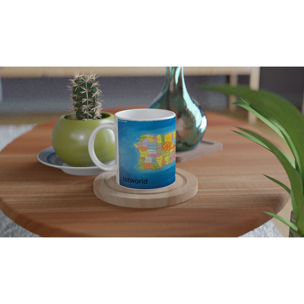 White 11oz Ceramic Mug