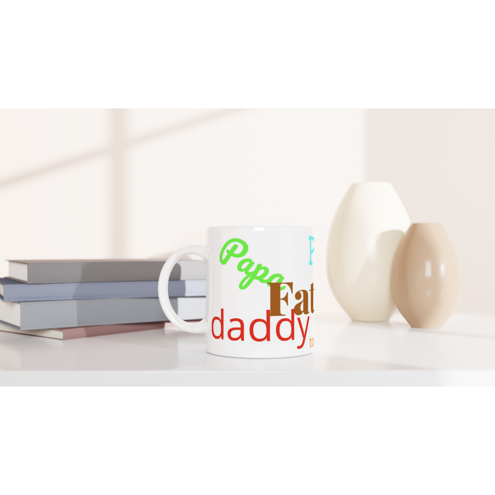 White 11oz Ceramic Mug