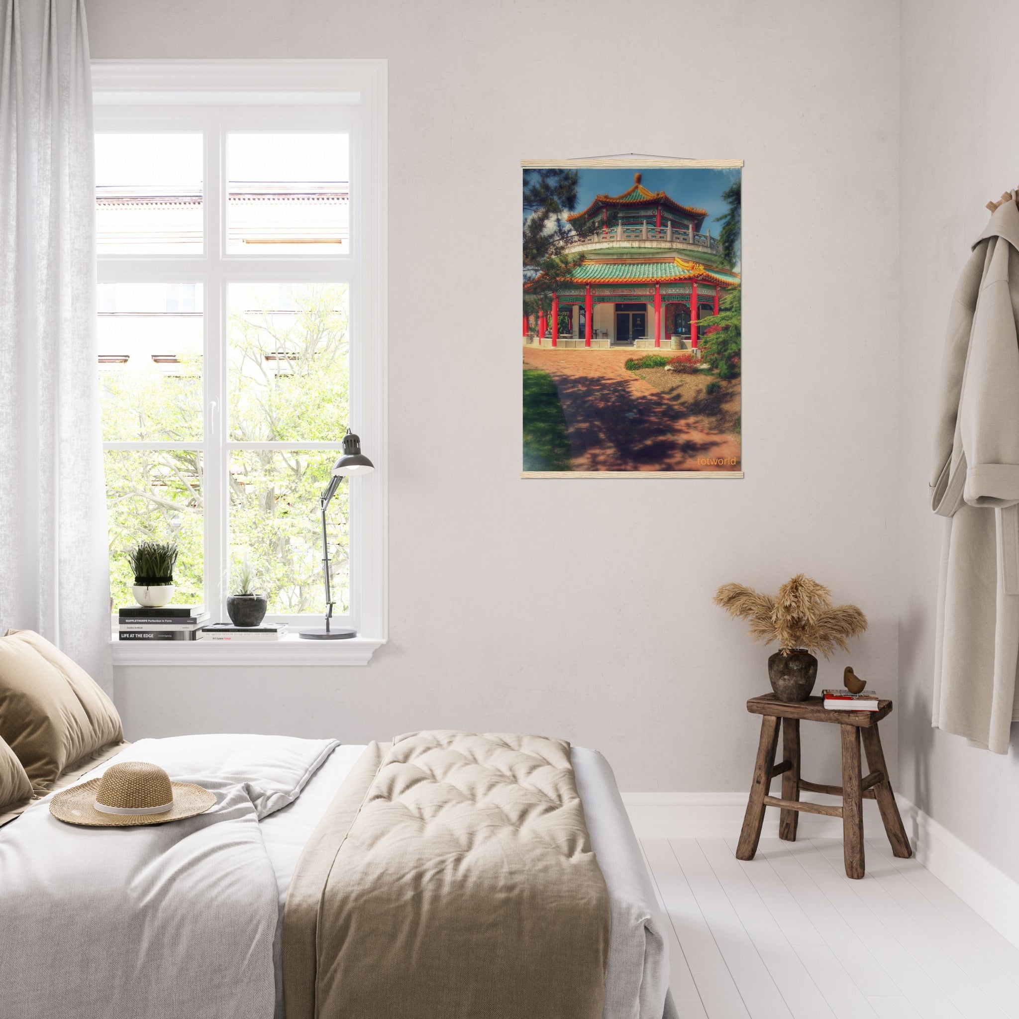 Classic Semi-Glossy Paper Poster with Hanger