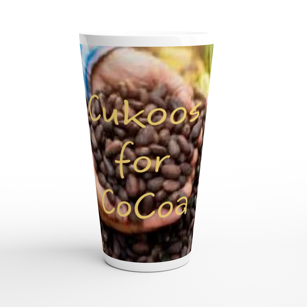 White Latte 17oz Ceramic Mug