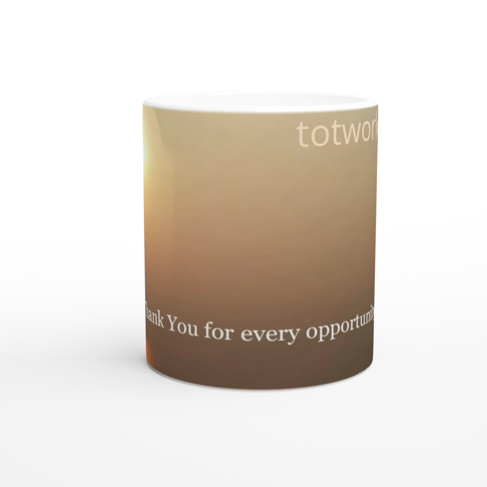 White 11oz Ceramic Mug