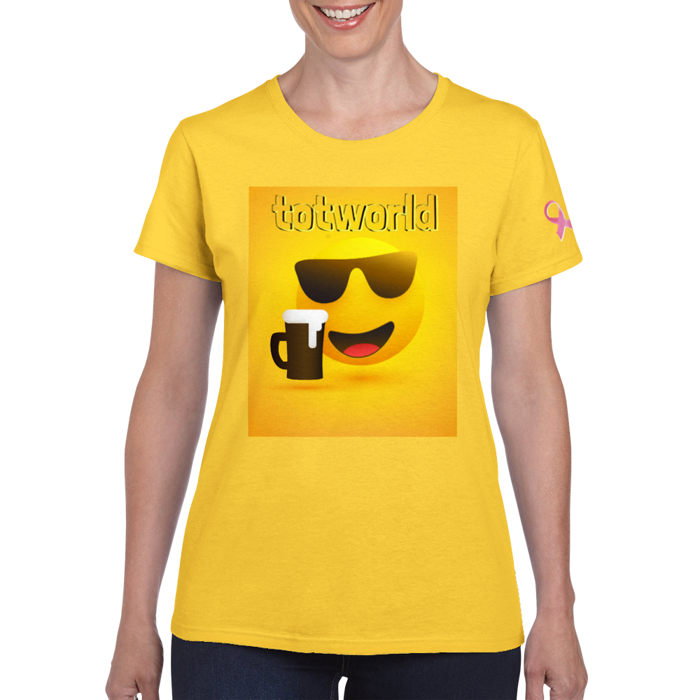 Heavyweight Womens Crewneck T-shirt