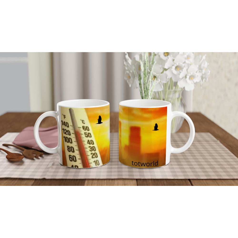 White 11oz Ceramic Mug