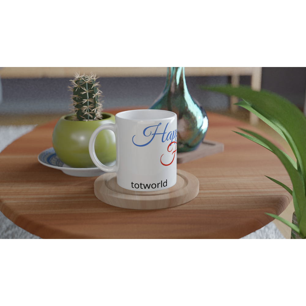White 11oz Ceramic Mug