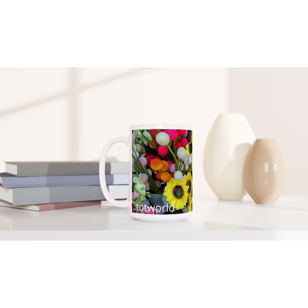 White 15oz Ceramic Mug