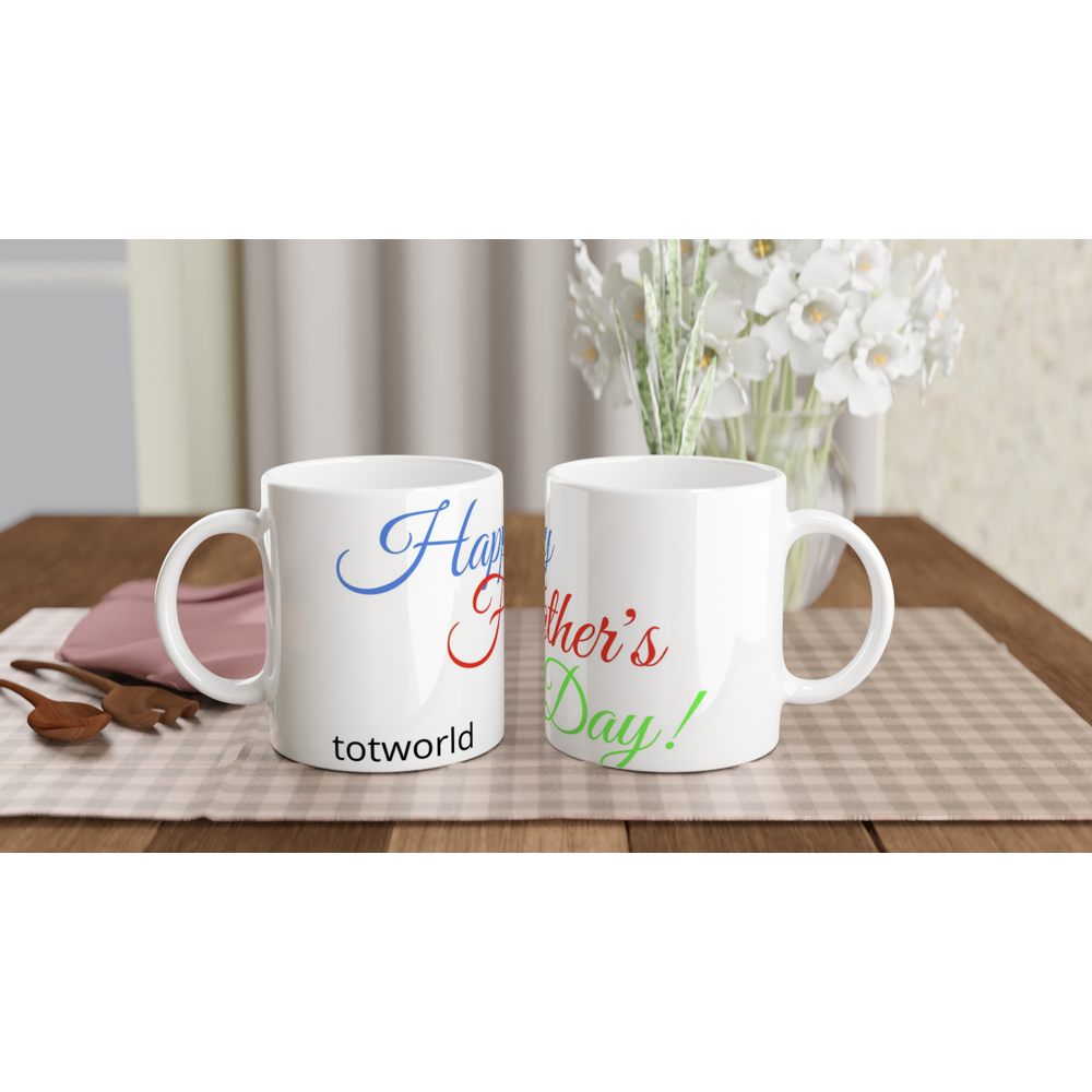 White 11oz Ceramic Mug