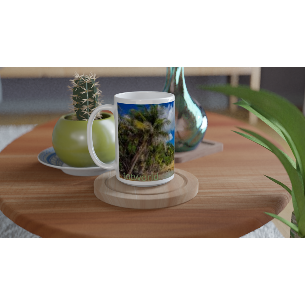 White 15oz Ceramic Mug