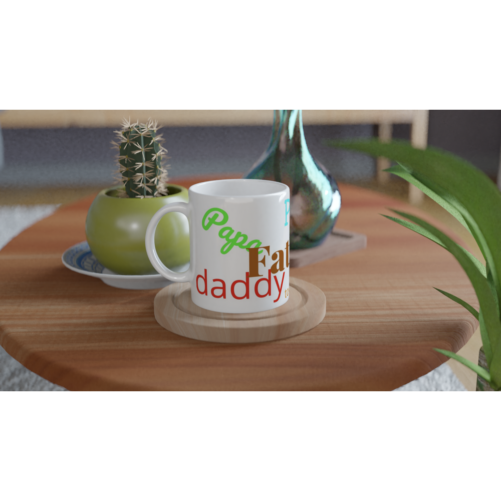 White 11oz Ceramic Mug