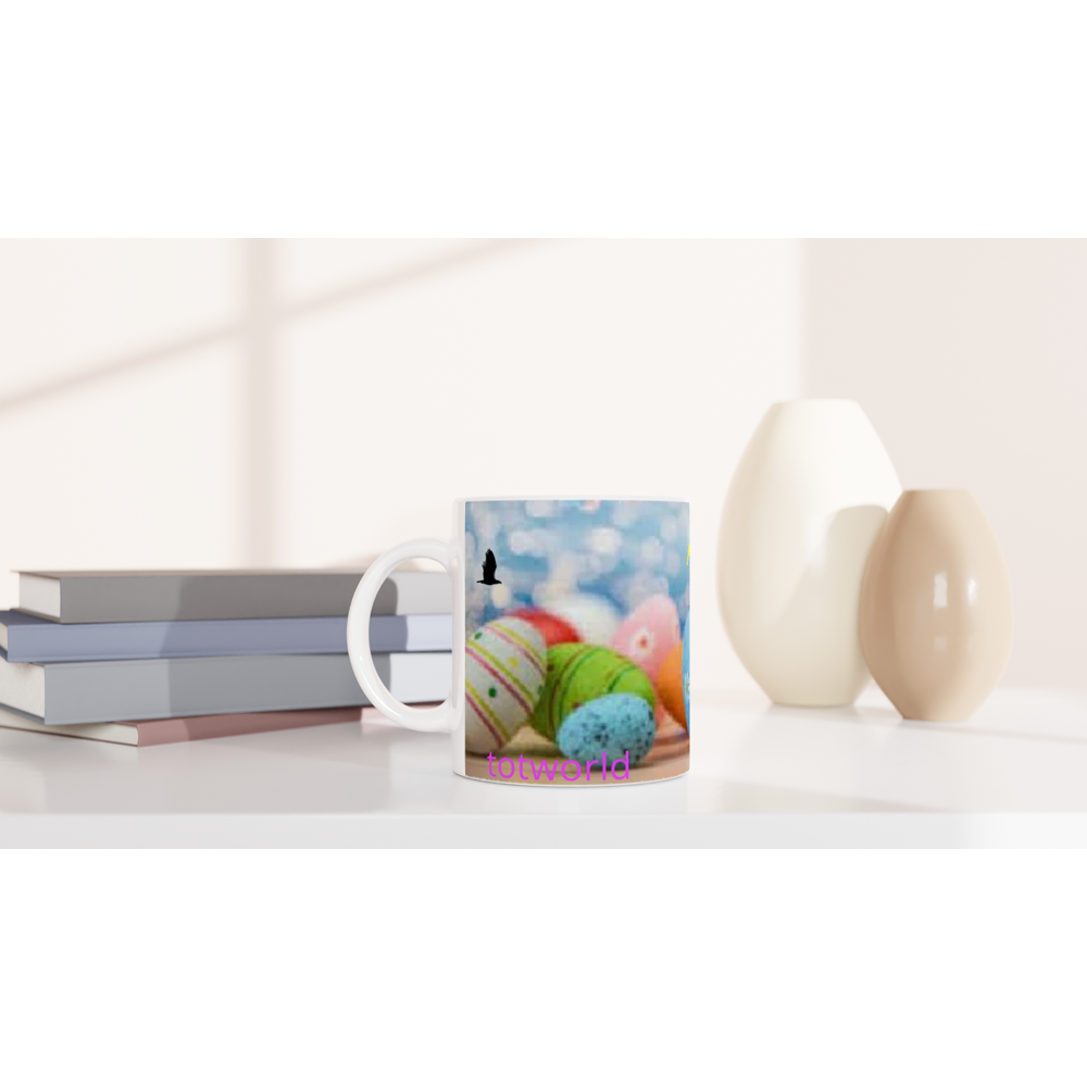 White 11oz Ceramic Mug