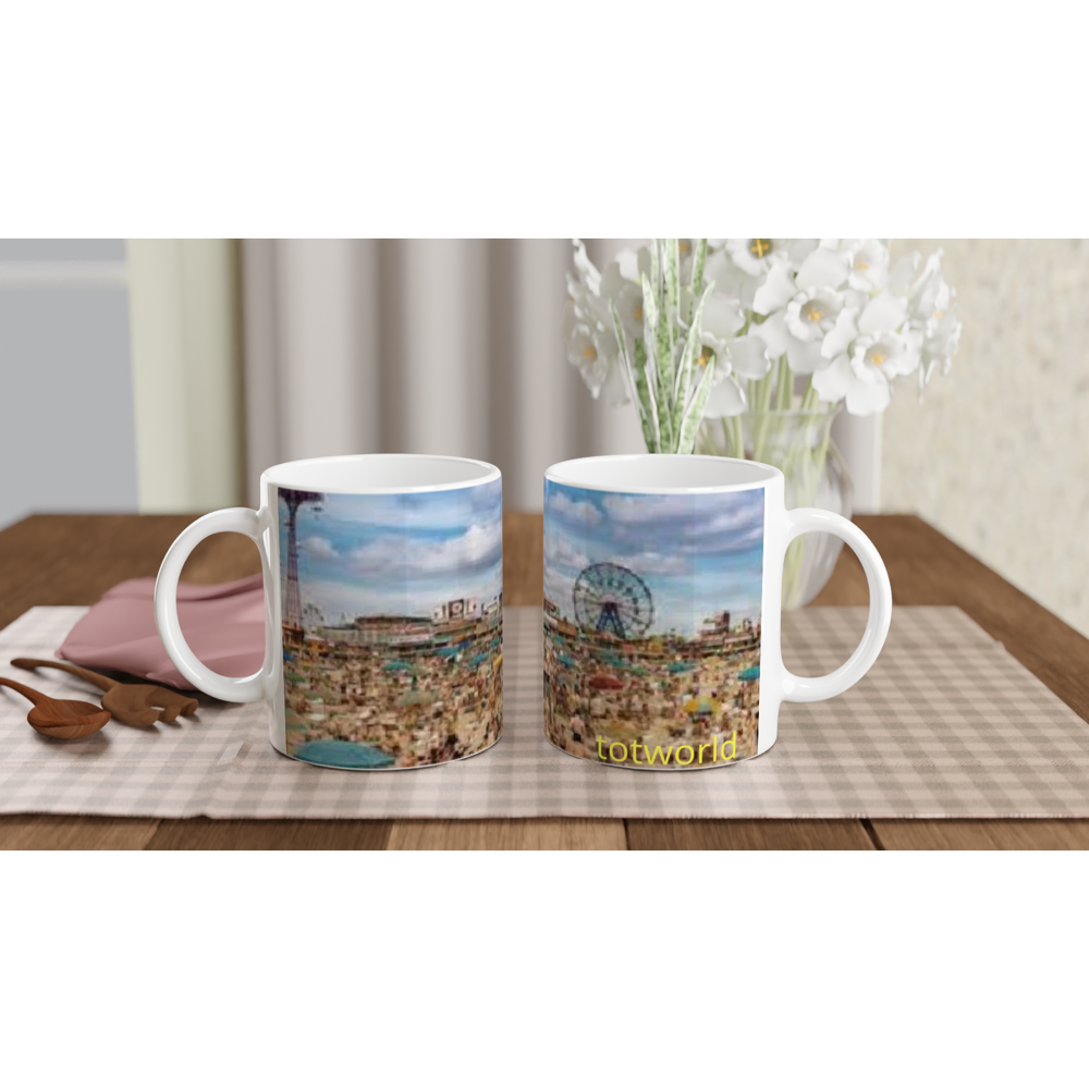 White 11oz Ceramic Mug