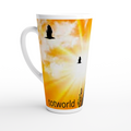 White Latte 17oz Ceramic Mug