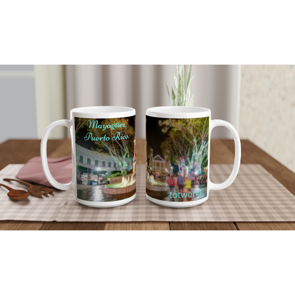 White 15oz Ceramic Mug