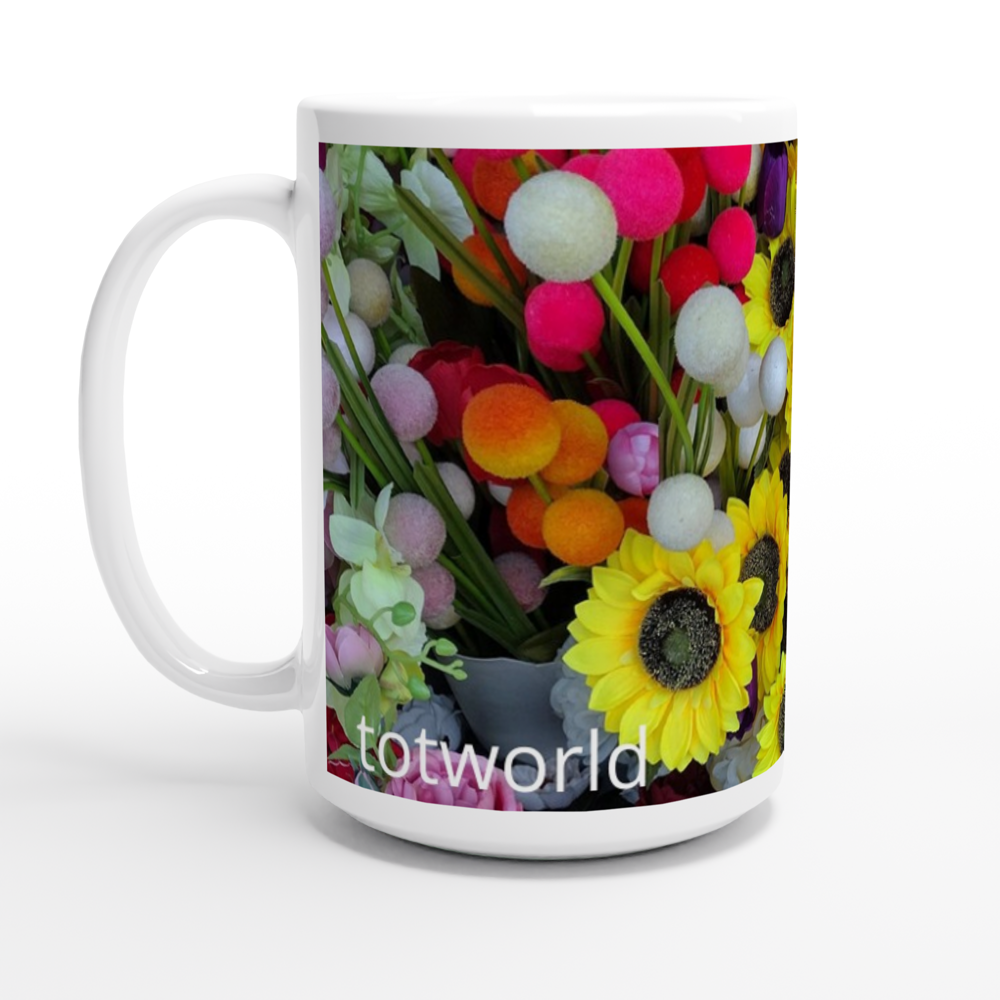 White 15oz Ceramic Mug