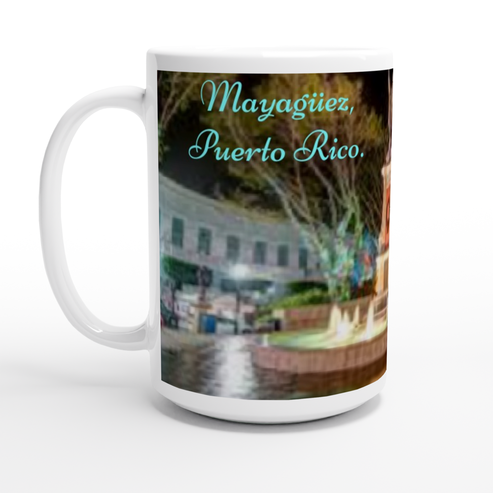 White 15oz Ceramic Mug
