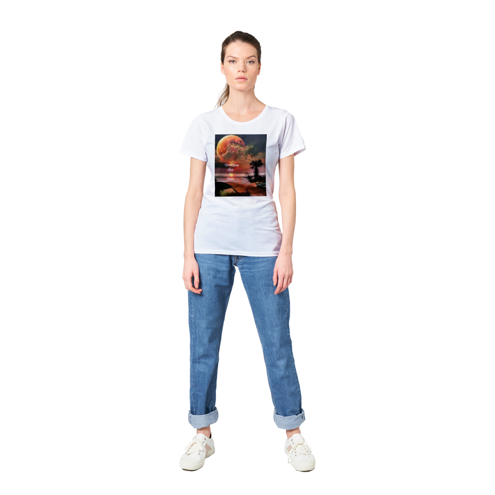 Polycotton Womens Crewneck T-shirt