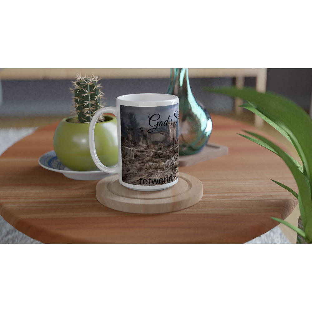 White 15oz Ceramic Mug