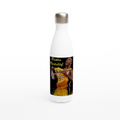 White 17oz Stainless Steel Water Bottle