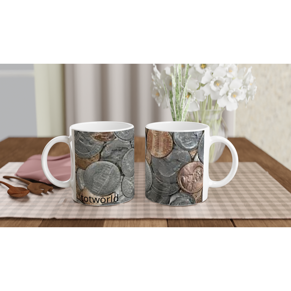 White 11oz Ceramic Mug
